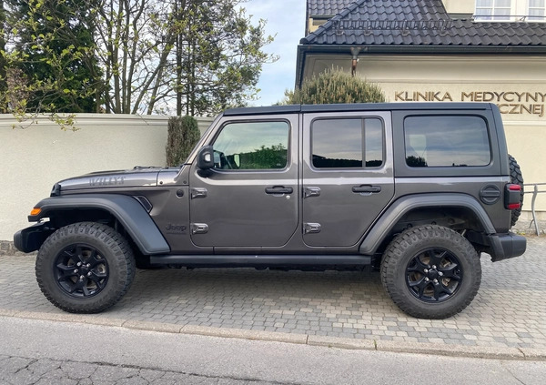 Jeep Wrangler cena 182000 przebieg: 92000, rok produkcji 2021 z Katowice małe 436